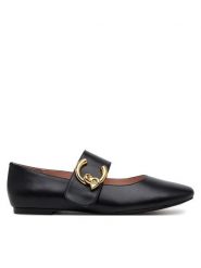 Coccinelle Baleriny E4 SB3 19 01 01 Czarny. Czarne baleriny Coccinelle, bez wzorów, ze skóry, bez obcasa, bez zapięcia. Za 509.99 zł.