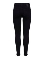Pieces Dżinsy "Dana" - Skinny fit - w kolorze czarnym rozmiar: XS/L30. Czarne jeansy Pieces, l, z aplikacjami, ze skóry, klasyczne, z podwyższonym stanem. Za 66.16 zł.