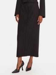 French Connection Spódnica midi 73ZBB Czarny Regular Fit. Czarne spódnice French Connection, bez wzorów, z syntetyku, midi. Za 359.99 zł.