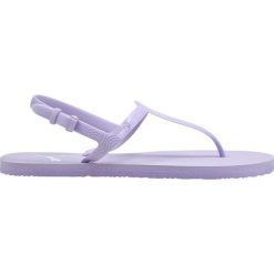 Sandały do chodzenia damskie Puma Cozy Sandal Wns. Fioletowe sandały Puma, bez wzorów, sportowe, bez obcasa, bez zapięcia. Za 69.00 zł.