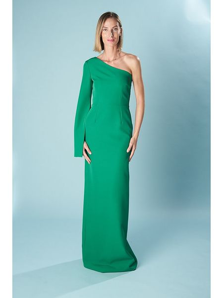 Ceylan Sukienka w kolorze zielonym rozmiar: S. Zielone sukienki Ceylan, s, bez wzorów, bez kołnierzyka, bez ramiączek, maxi. Za 361.02 zł.