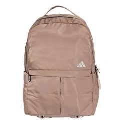 Plecak Yoga. Brązowe plecaki adidas, bez wzorów, z materiału, bez dodatków. Za 219.00 zł.