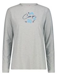 Cmp Koszulka funkcyjna w kolorze szarym rozmiar: 40. Szare t-shirty sportowe CMP, bez wzorów, z materiału, bez ramiączek, outdoorowe. Za 82.95 zł.