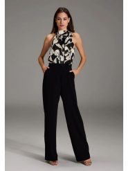 SWING Kombinezon w kolorze czarnym rozmiar: 36. Czarne kombinezony Swing, bez wzorów, bez kołnierzyka, bez ramiączek. Za 284.15 zł.