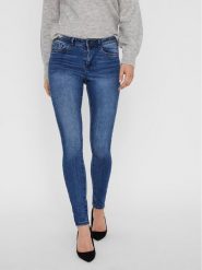 Vero Moda Jeansy Tanya 10222531 Granatowy Skinny Fit. Niebieskie jeansy Vero Moda, xl, bez wzorów, z bawełny. Za 109.99 zł.