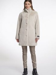 Rino & Pelle Kurtka Kobiety beżowy, 44. Brązowe kurtki Rino & Pelle, uniwersalny, bez wzorów, eleganckie, bez kaptura. Za 479.95 zł.