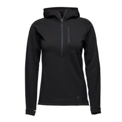 Black Diamond Bluza Damska Sportowa Coefficient Ap7524320002. Czarne bluzy bez kaptura Black Diamond, na zimę, l, bez wzorów, bez kaptura, narciarskie. Za 316.99 zł.