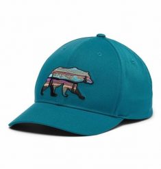 COLUMBIA Czapka z daszkiem Lost Lager 110 Snap Back river blue/scenic stroll. Niebieskie czapki z daszkiem Columbia, na lato, bez wzorów, z elastanu, eleganckie. Za 73.40 zł.