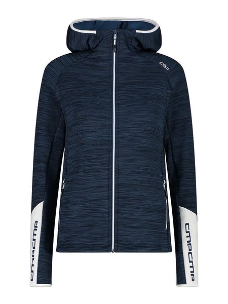 CMP Kurtka polarowa w kolorze granatowym rozmiar: 40. Niebieskie kurtki CMP, bez wzorów, z materiału, bez kaptura. Za 174.84 zł.