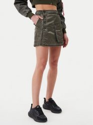 Alpha Industries Spódnica mini Vintage 156052 Czarny Regular Fit. Czarne spódnice Alpha Industries, l, bez wzorów, z syntetyku, vintage, mini. Za 299.99 zł.