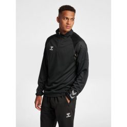 Kurtka hmlpro half zip Hummel. Czarne kurtki Hummel, s, bez wzorów, z polaru, sportowe, bez kaptura. Za 294.50 zł.