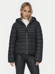 ONLY Kurtka puchowa Tahoe 15322040 Czarny Regular Fit. Czarne kurtki ONLY, s, bez wzorów, z puchu, bez kaptura. Za 149.99 zł.