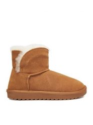 DeeZee Śniegowce MXPZ-14 Brązowy. Brązowe śniegowce DeeZee, bez wzorów, z materiału, bez zapięcia. Za 229.99 zł.