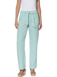 Heine Spodnie w kolorze miętowym rozmiar: 46. Zielone spodnie materiałowe Heine, bez wzorów, z materiału. Za 120.95 zł.