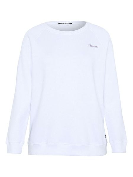 Chiemsee Bluza w kolorze białym rozmiar: S. Białe bluzy Chiemsee, s, bez wzorów, bez kaptura. Za 109.52 zł.