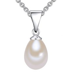 Valero Pearls Naszyjnik z pereł srebro wysokiej próby Perła hodowlana słodkowodna srebrny Naszyjniki 1 ct Damski. Szare naszyjniki Valero Pearls, z materiału, z perłą, srebrne. Za 278.99 zł.