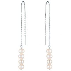 Valero Pearls Srebro wysokiej pr óby Perła hodowlana słodkowodna Kolczyki 1 ct Damski. Białe kolczyki Valero Pearls, z perłą, srebrne. Za 299.99 zł.