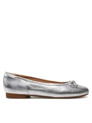 Clarks Baleriny Fawna Lily 26176380 Srebrny. Szare baleriny Clarks, bez wzorów, ze skóry, bez obcasa, bez zapięcia. Za 399.99 zł.