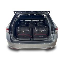 Torby Do Bagażnika Skoda Superb Kombi 2023+ 5Szt Kjust. Czarne torby podróżne KJUST, bez wzorów. Za 1,633.00 zł.