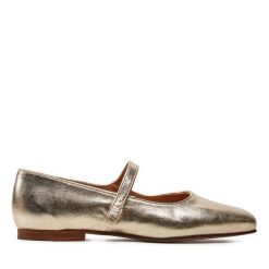 Baleriny Balagan. Żółte baleriny BALAGAN, bez wzorów, bez obcasa, bez zapięcia. Za 529.99 zł.