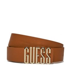 Pasek Damski Guess. Brązowe paski Guess, z aplikacjami. Za 129.99 zł.