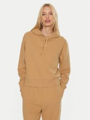 Tommy Hilfiger Bluza WW0WW42896 Beżowy Regular Fit. Brązowe bluzy Tommy Hilfiger, xl, bez wzorów, z bawełny, bez kaptura. Za 319.99 zł.