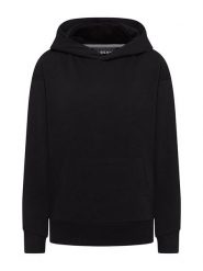 ELBSAND Bluza "Finele" w kolorze czarnym rozmiar: L. Czarne bluzy ELBSAND, l, bez wzorów, bez ramiączek, z kapturem. Za 144.95 zł.