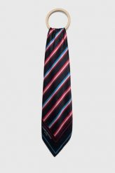 Tommy Hilfiger chusta damska kolor granatowy wzorzysta. Niebieskie chusty Tommy Hilfiger, bez wzorów, z tkaniny. Za 249.99 zł.