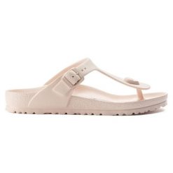 Japonki Birkenstock Gizeh Eva 1014569 różowe. Czerwone japonki bez wzorów, z materiału, klasyczne. Za 316.64 zł.