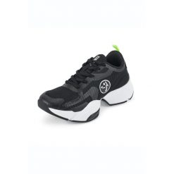 Buty sportowe do biegania damskie Zumba Air Stomp. Zielone buty do biegania ZUMBA WEAR, bez wzorów, z materiału, bez zapięcia, do biegania. W wyprzedaży za 349.00 zł.