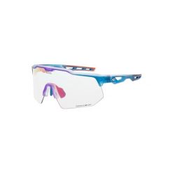 Okulary rowerowe fotochromowe GOG Loki - matt cristal blue/red. Niebieskie okulary przeciwsłoneczne GOG, bez wzorów. Za 318.99 zł.