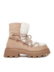 DeeZee Śniegowce 13211-5 Beżowy. Brązowe śniegowce DeeZee, bez wzorów, z materiału, bez zapięcia. Za 239.99 zł.