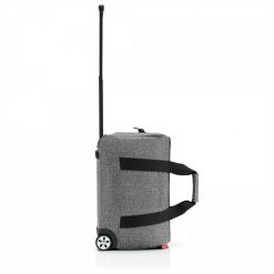 Torba na kółkach allrounder trolley twist silver. Szare torby podróżne Reisenthel, bez wzorów, do ręki. W wyprzedaży za 376.00 zł.