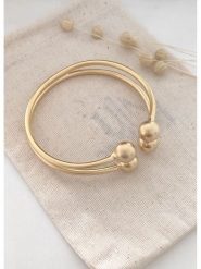 Atelier MIU Pozłacana bransoletka rozmiar: onesize. Żółte bransoletki atelier MIU, pozłacane. Za 88.43 zł.