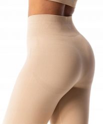 Legginsy treningowe damskie Carpatree Seamless. Brązowe legginsy Carpatree, bez wzorów, z materiału, klasyczne. Za 119.99 zł.