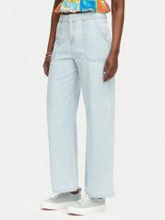 Roxy Jeansy Seaside View ERJDP03308 Niebieski Straight Leg. Niebieskie jeansy Roxy, bez wzorów, z bawełny. Za 339.99 zł.