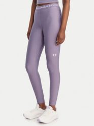 Under Armour Legginsy HeatGear® 6010002 Fioletowy Slim Fit. Fioletowe legginsy Under Armour, bez wzorów, z syntetyku, sportowe. Za 189.99 zł.