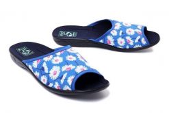 ADANEX SAK1 SARA 27153 NI/CZ niebieski, kapcie damskie. Niebieskie kapcie Adanex, bez wzorów. Za 35.99 zł.