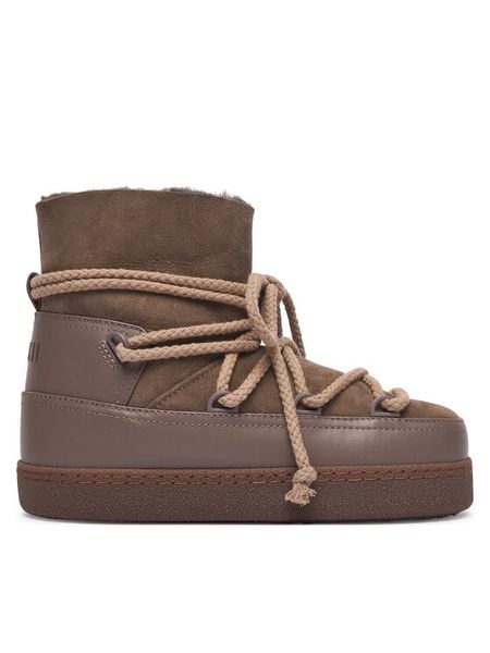 Inuikii Śniegowce Classic 1002.003.0022.163 Brązowy. Brązowe śniegowce Inuikii, bez wzorów, ze skóry, bez zapięcia. Za 1,249.00 zł.
