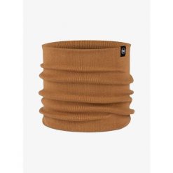 Komin na szyję Buff Lilon - peanut. Brązowe szaliki i kominy Buff, bez wzorów. W wyprzedaży za 104.93 zł.