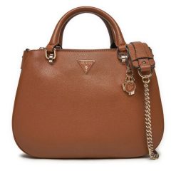 Torebka Guess. Brązowe torebki klasyczne Guess, z aplikacjami, klasyczne, bez dodatków. Za 439.99 zł.