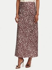 Rinascimento Spódnica maxi CFC0129022003 Brązowy Regular Fit. Brązowe spódnice Rinascimento, s, bez wzorów, z syntetyku, maxi. Za 454.99 zł.