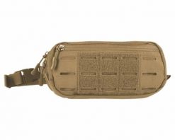 Nerka torba biodrowa OD Fanny Pack Laser Cut. Czarne nerki i saszetki Mil-Tec, z aplikacjami, z materiału, małe, bez dodatków. Za 63.99 zł.