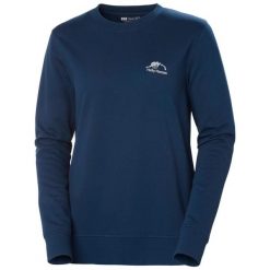 Bluza damska Helly Hansen Nord Graphic. Niebieskie bluzy bez kaptura Helly Hansen, bez wzorów, bez kaptura. Za 319.00 zł.