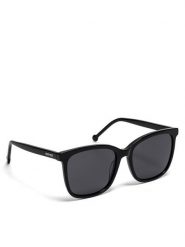 Nine West Okulary przeciwsłoneczne NW 6626S Czarny. Czarne okulary przeciwsłoneczne Nine West, bez wzorów, z tworzywa sztucznego. Za 149.99 zł.