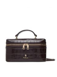 Furla Torebka Camelia Micro WE00625 BX4255 2460S Brązowy ciemny. Brązowe torebki klasyczne Furla, bez wzorów, ze skóry, bez dodatków. Za 1,039.00 zł.