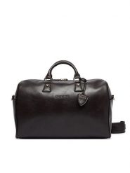 Guess Torba weekendowa V6BZ05 W4592 Brązowy ciemny. Brązowe torby podróżne Guess, z aplikacjami, ze skóry. Za 524.99 zł.