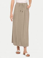 ONLY Spódnica maxi Solvi 15338678 Beżowy Regular Fit. Brązowe spódnice ONLY, s, bez wzorów, z wiskozy, maxi. Za 99.99 zł.