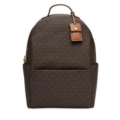 Plecak MICHAEL Michael Kors. Brązowe plecaki MICHAEL Michael Kors, bez wzorów, bez dodatków. Za 1,349.00 zł.