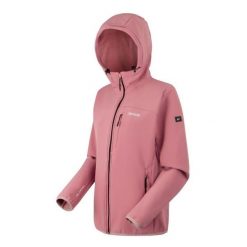 Damska kurtka z kapturem Regatta Ossek. Niebieskie kurtki przejściowe sportowe Regatta, m, bez wzorów, z elastanu, z kapturem, trekkingowe. Za 354.90 zł.